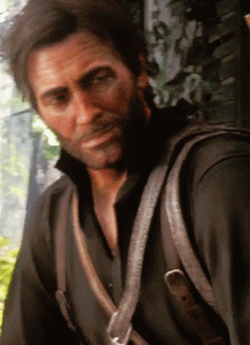 Red Dead Redemption 2 Arthur Morgan Smiling GIF