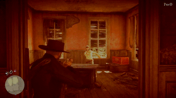 Red Dead Redemption 2 Fight Scene GIF