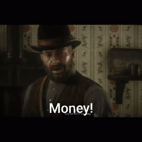 Red Dead Redemption Money GIF
