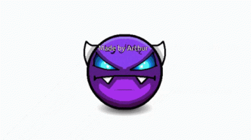 Red Devil Face Ball Made by Arthur