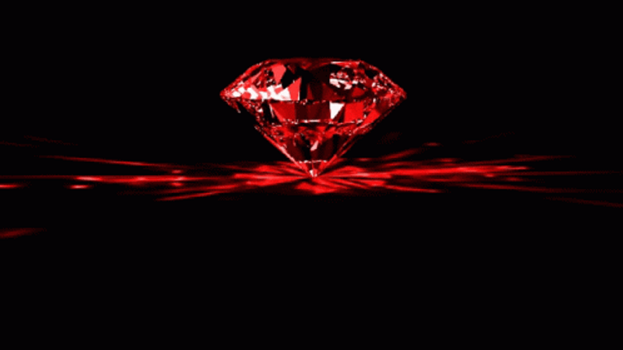 Red Diamond Glitters GIF
