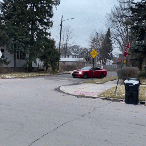Red Dodge Charger Srt GIF