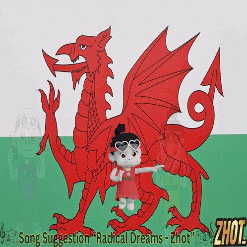 Red Dragon and Girl Song Suggestion Radical Dreams Zhot