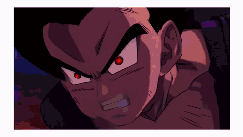 Red Eye Beast Gohan Transformation Impact GIF