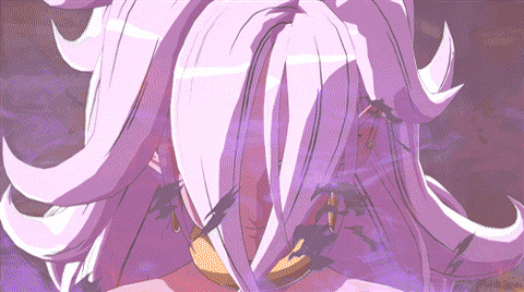 Red Eyes Dragon Ball Fighterz Android 21 GIF
