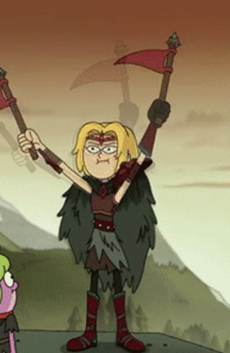 Sasha Waves Her Red Flags GIF