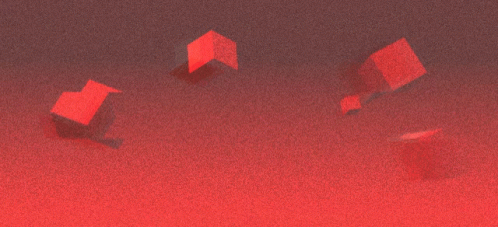 Red Blocks Red Flag GIF