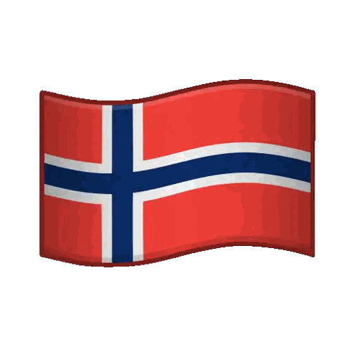 Red Flag with Blue Cross Waving