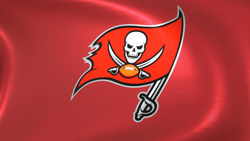 Red Flag With Skull And Crossbones GIF