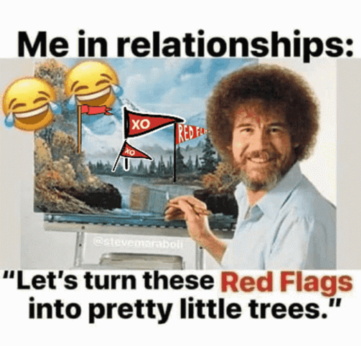 Red Flags To Pretty Little Trees GIF