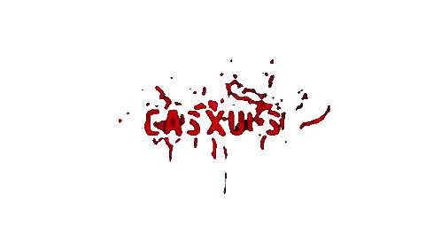 Red Gas X-U-S Letters