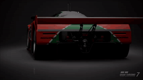 Red Green Mazda Race Car Gran Turismo 7
