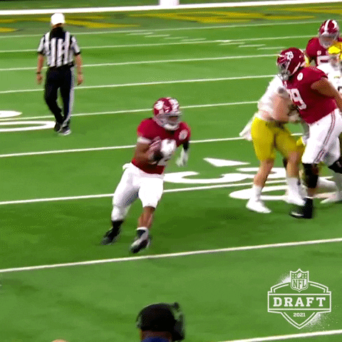 Red Guy Swerve When Yellow Guys Run To Him GIF