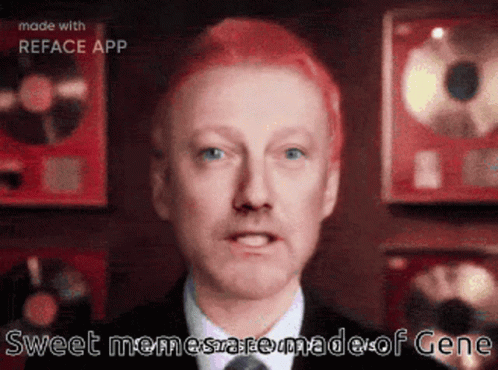 Red Hair Blue Eyes Man Making Funny Face GIF