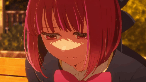 Red Hair Depressed Anime GIF