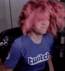 Red Hair Lady Headbang Twitch GIF