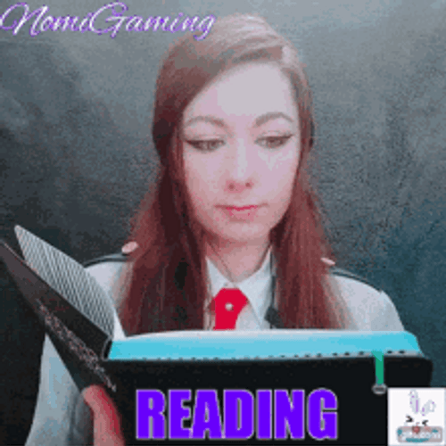 Red Hair Student Serious Reading GIF