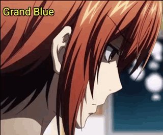Red Haired Anime Character Grand Blue
