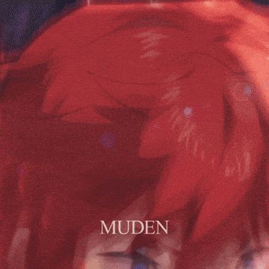 Red Haired Anime Character Muden