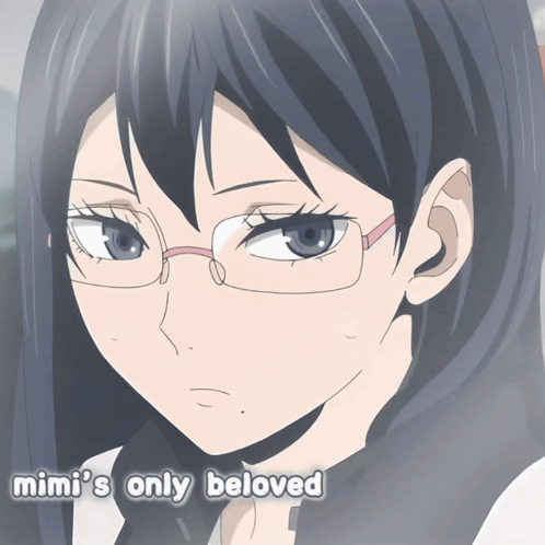Red-Haired Anime Character Not Mimis Boyfriend GIF