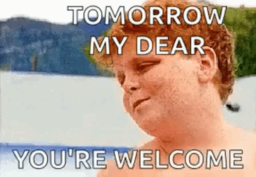 Red Haired Boy Says Welcome GIF