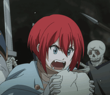 Red-Haired Girl Holding Paper