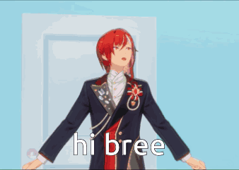 Red-Haired Man in Front of Door Hi Bree