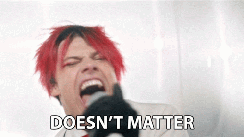 Red-Haired Man Singing Doesn't Matter