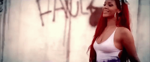 Red-Haired Woman Standing