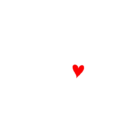Red Heart Playing Card