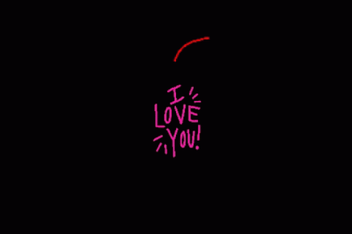Red Heart Saying I Love You GIF