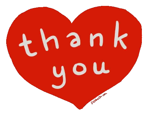 Red Heart Thank You