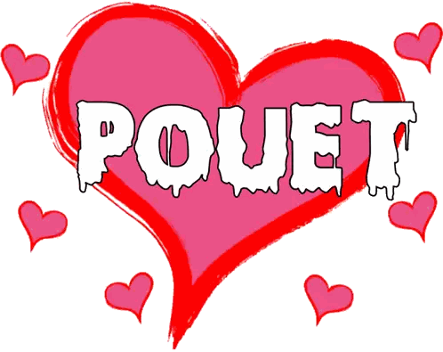 Red Heart with Pouet