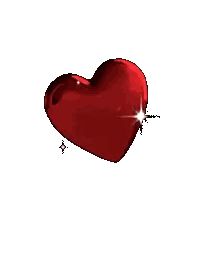 Red Heart with White Star