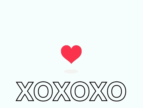 Red Heart With XOXO