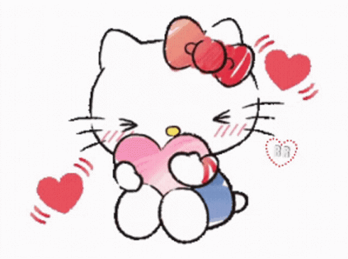 Red Hearts Floating Te Amo in Gold