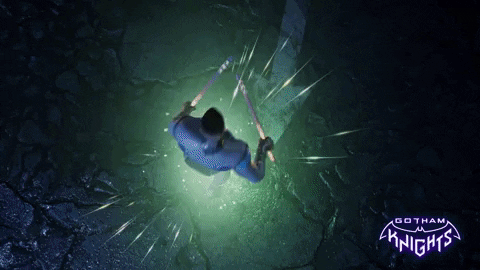 Red Hood Aerial Acrobatics Display GIF