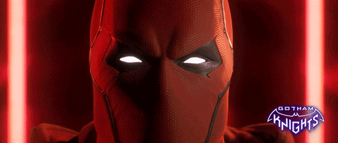 Red Hood Comic Character Zoom Out GIF