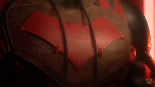Red Hood Fist Pump Close Up GIF