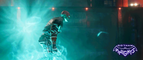 Red Hood Lightning Ready For Conflict GIF