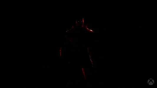 Red Hood Neon Red Passage GIF