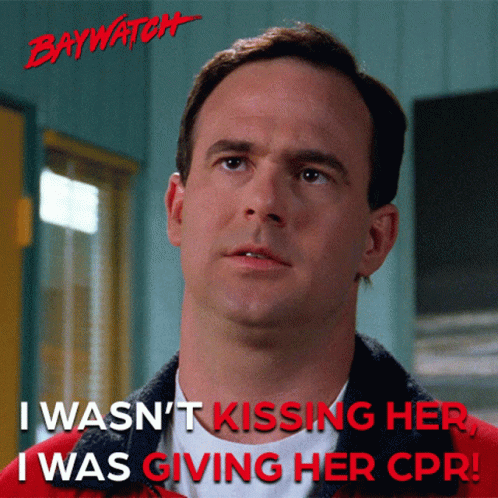 Red Jacket Man Says I Wasn't Kissing Her, Giving CPR