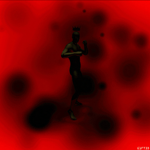 Red King With Crown GIF