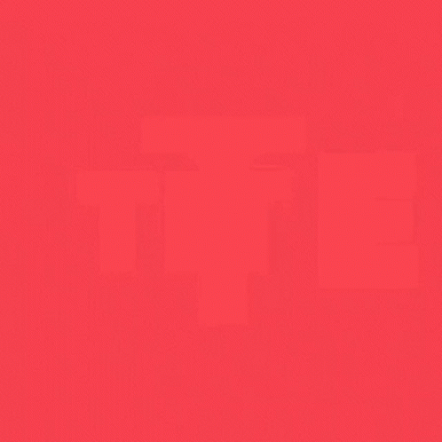 Red Letter T With White Border