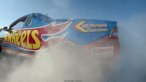 Red Life Hot Wheels Car GIF