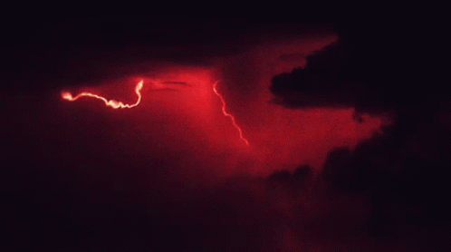 Red Lightning Force Of Nature GIF