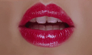 Red Lips Big Kiss GIF