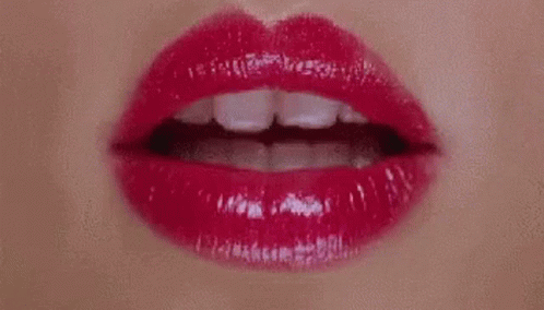 Red Lips Kiss GIF