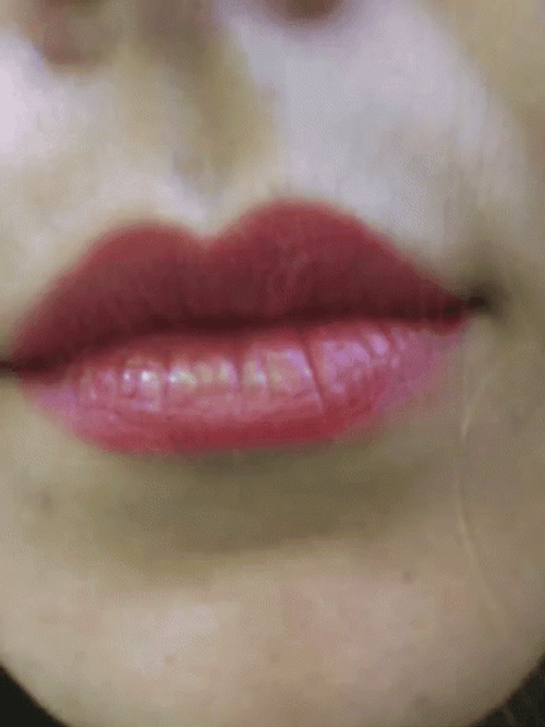 Red Lips Smooch GIF