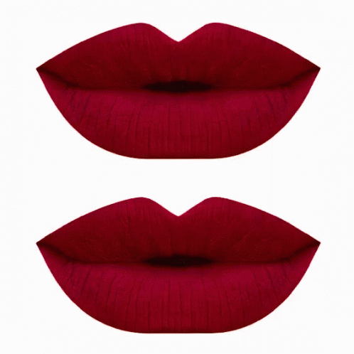 Red Lips With Lipstick GIF